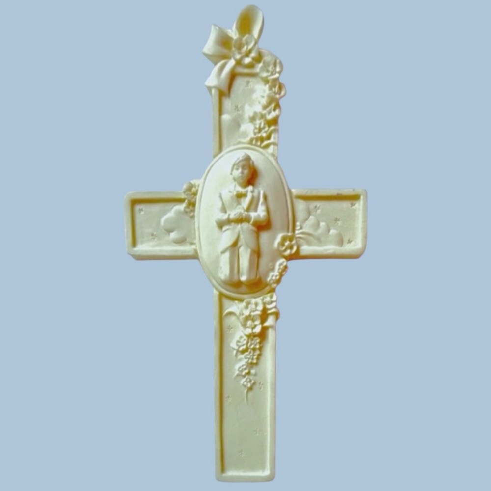 Beautiful Cross Keepsake — The Perfect Gift for a Boy’s First Communion